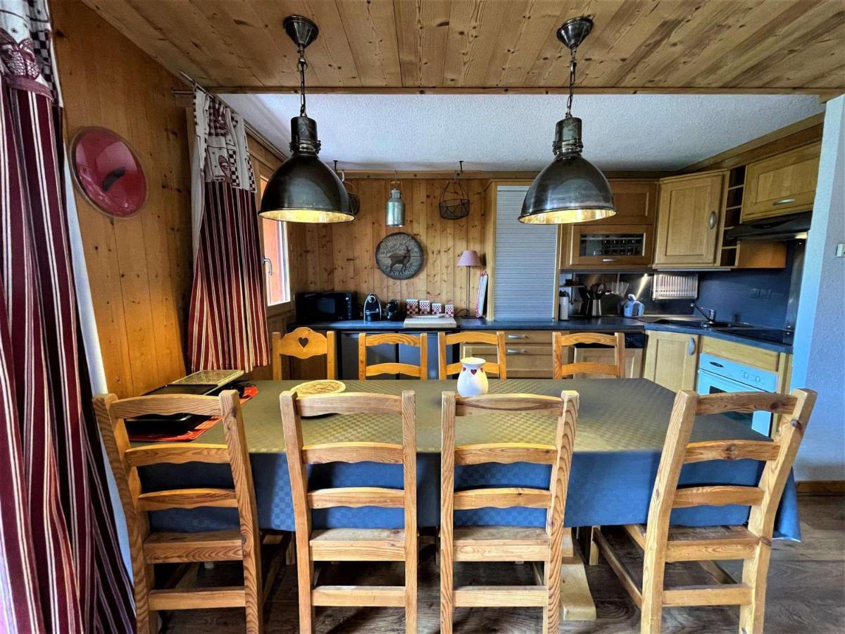 Appartement Confort 7 Pers, Pistes, Sud-Ouest, Wifi, Casier A Skis, 3 Ch, 2 Sdb - Fr-1-452-384 サン・マルタン・ド・ベルヴィル エクステリア 写真